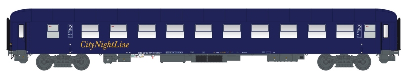 L.S. Models LS49062AC - H0 - Liegewagen Bvcmbz 249.1, CNL, Ep. V - AC